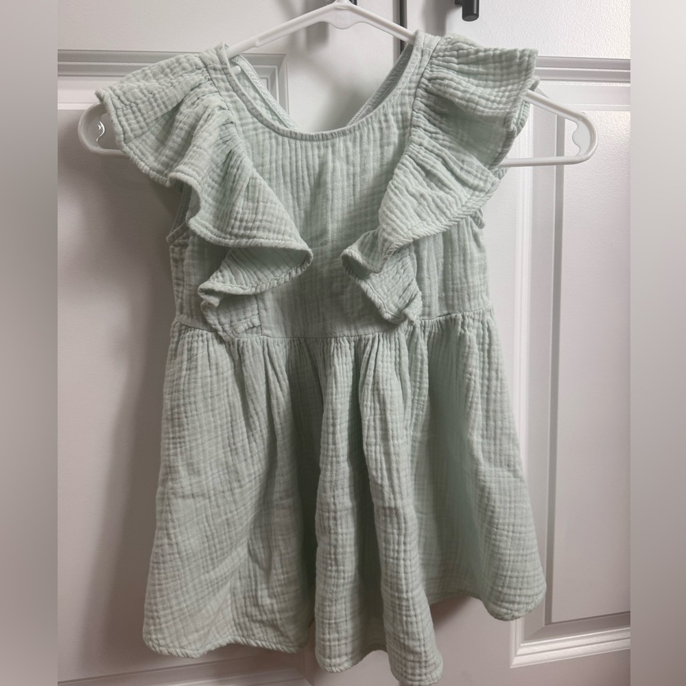 Alice & Ames Nella Ruffle Tank Dress